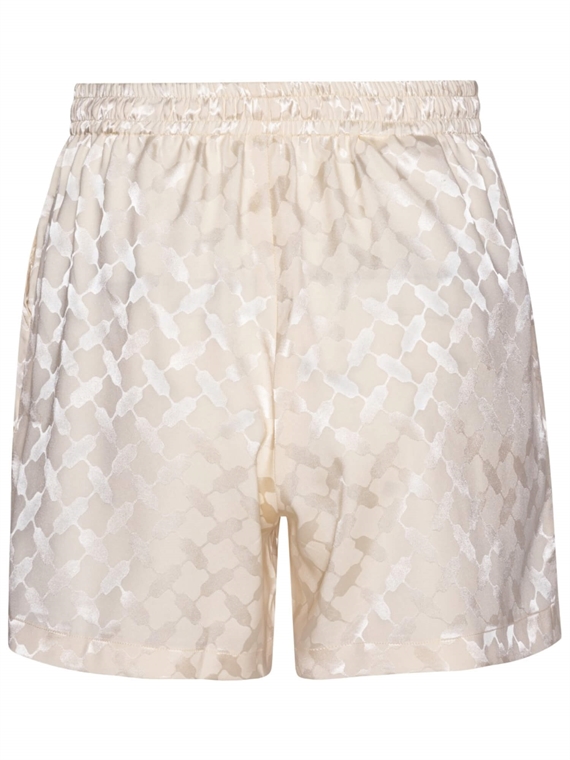 Karmamia Jude Shorts, Ivory Keffiyeh Jacquard